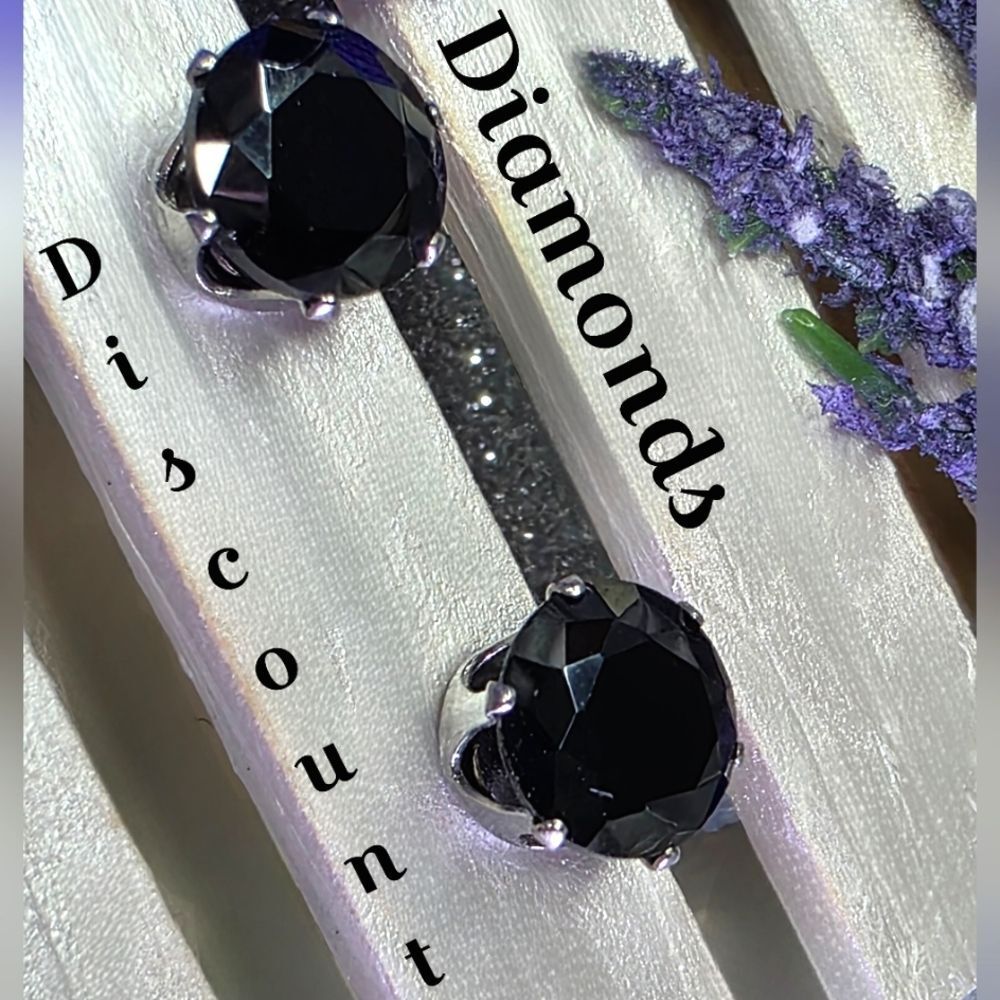 Black  MAGNETIC  Zircon Magnetic Earrings (No Ear Piercing)  You'll Love These